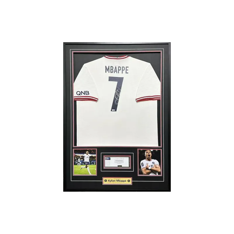 Huayitaojin Jersey Panini Officially Licensed Company Certificate Framed 103x73cm Football Fan Merchandise-0