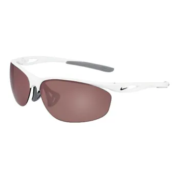 Nike   Irregular Shape Sunglasses Women's White