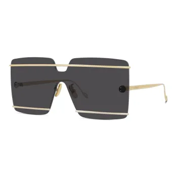 LOEWE Irregular Shape Sunglasses Men's Gold