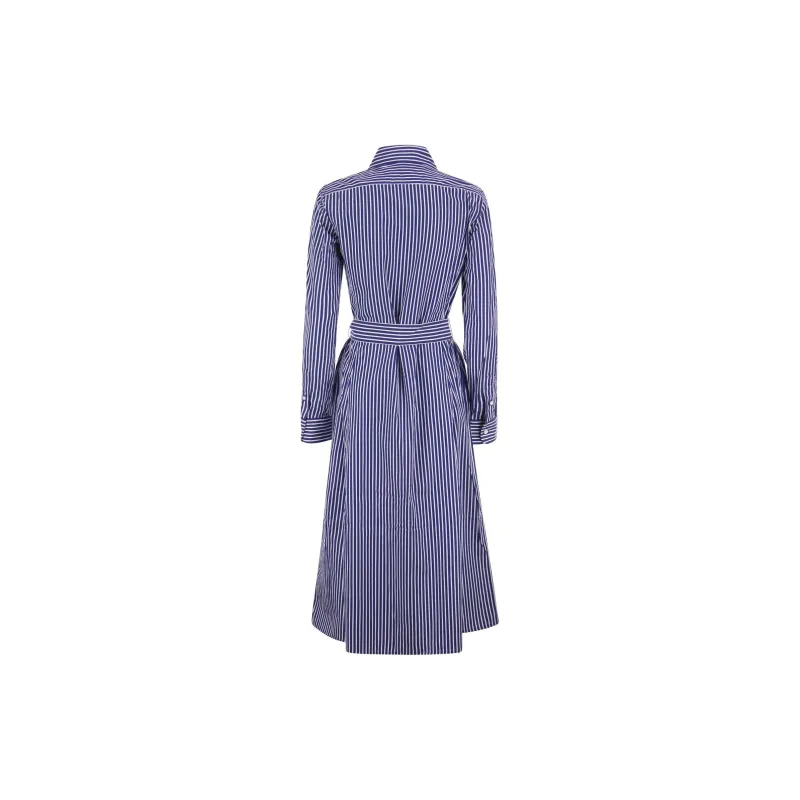 Polo Ralph Lauren Striped Belted Shirt Dress-1