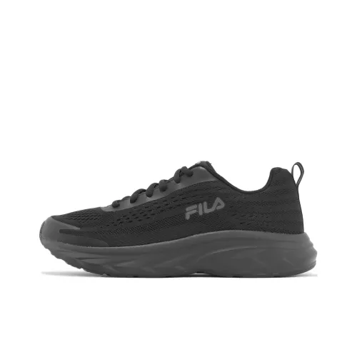 FILA Molecules Running Shoes Men Low-Top Black