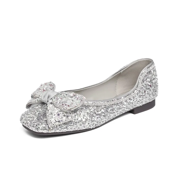 JOSINY Casual Single Shoes 1.5cm Women's Light Gold-8