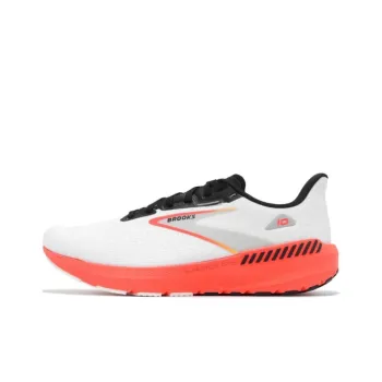Brooks Launch Gts 10 Blue Black Fiery Coral