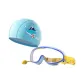 Royal Blue Three-Piece Set[Swim Goggles+Swimming Cap+Swim Bag]