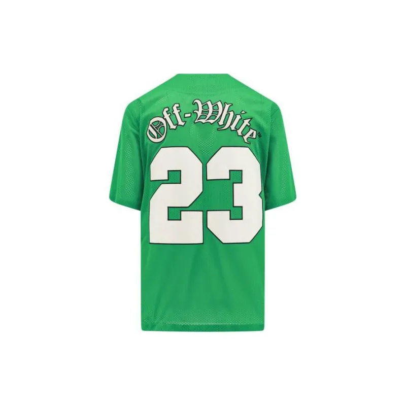 OFF WHITE Shirt Regular Fit Men's Green-1