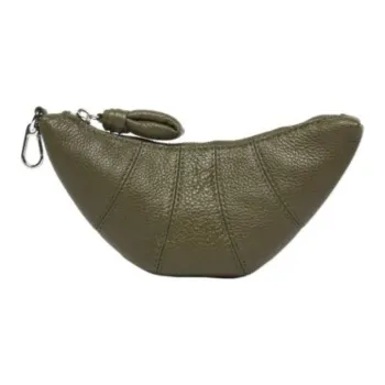 Lemaire Cow Leather Wallet Men's Green