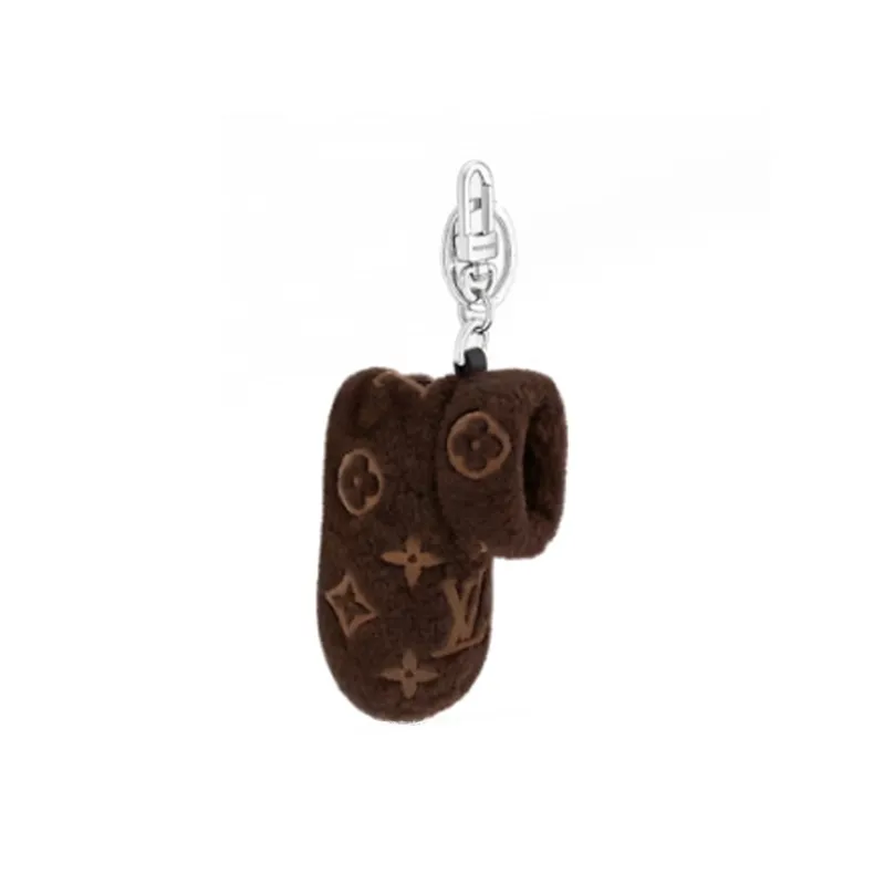LOUIS VUITTON Monogram Footprint Bag Charm & Key Holder-1