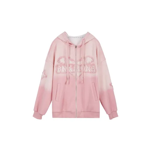 KAOKA Sweatshirts Women's Pink Fleece-Lined