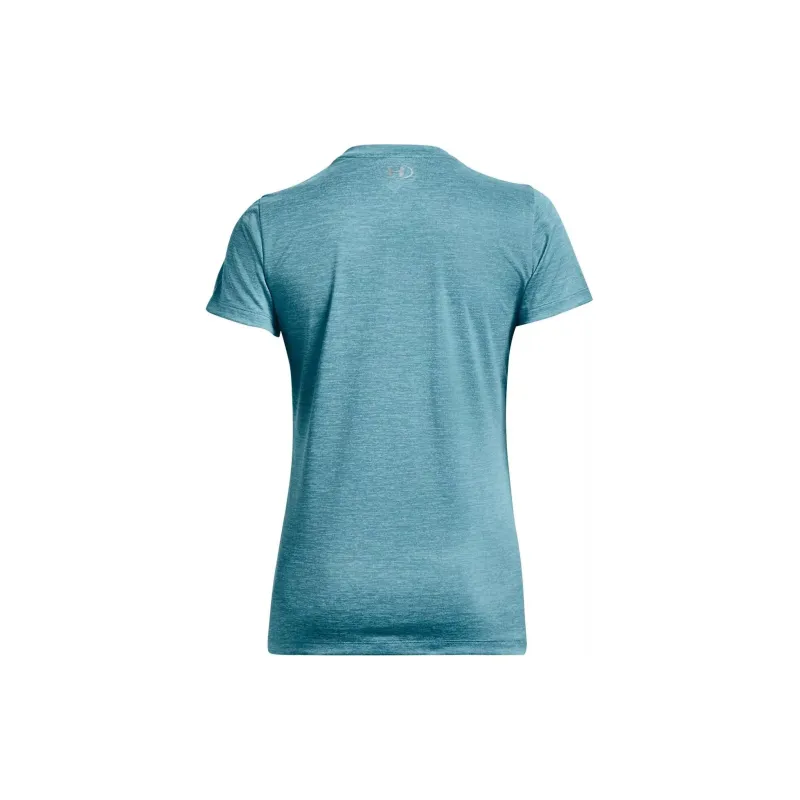 Under Armour TECH SSV TWIST T Shirt Women's Blue-1