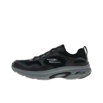 Skechers Go Run Arch Fit Anti Slip Wear Resistant Low Top Running Shoes Men's Black