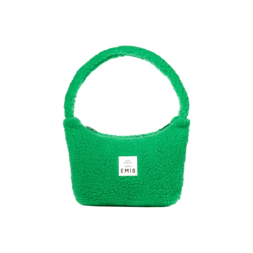 Emis Polyester One Shoulder Handbags Regular Women's Green