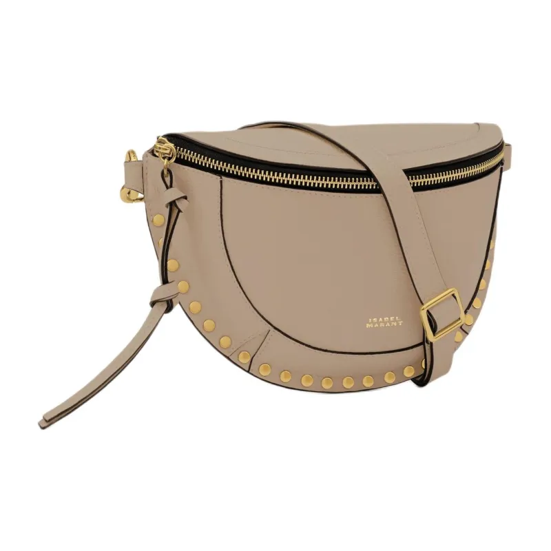 ISABEL MARANT Calfskin Fanny Pack Women's Taupe-1