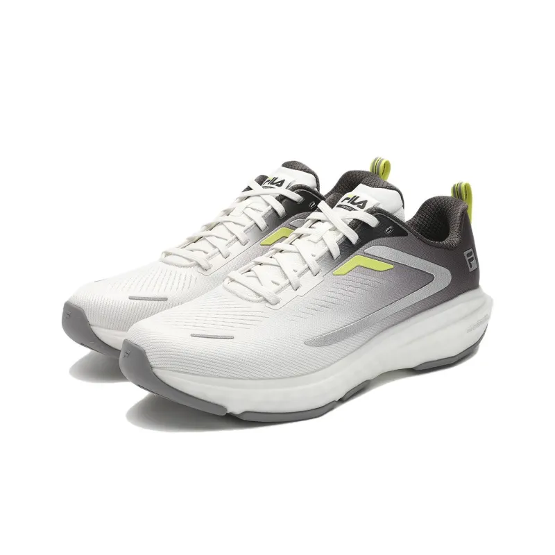 FILA ENERGY 2 Low-Top Casual Running Shoes Men's White Gray-2