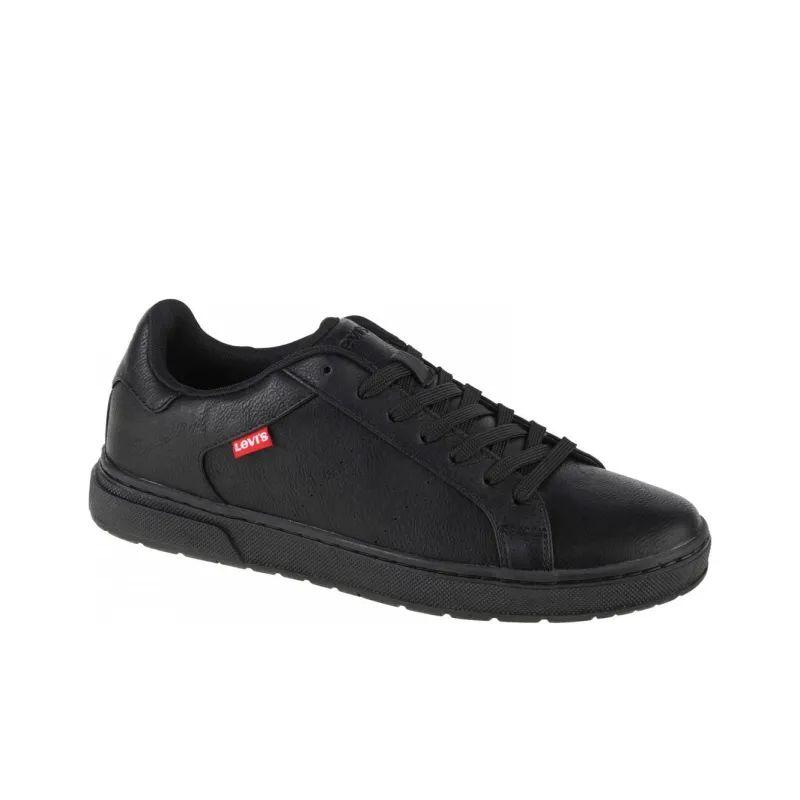 Levi's Anti Slip Wear Resistant Low Top Casual Shoes Men's Black-1
