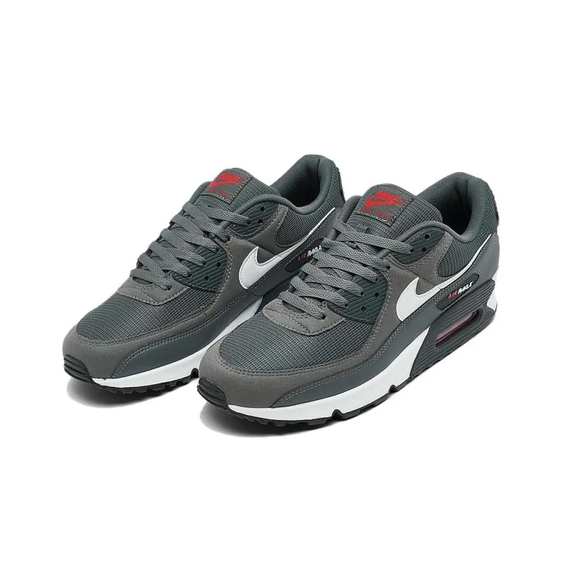 Nike Air Max 90 Iron Grey University Red-1