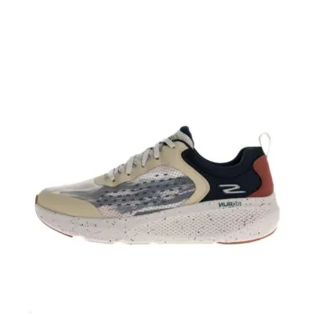 Skechers GO RUN Elevate Slip Resistant Low Top Casual Running Shoes Men's Yellow Gray
