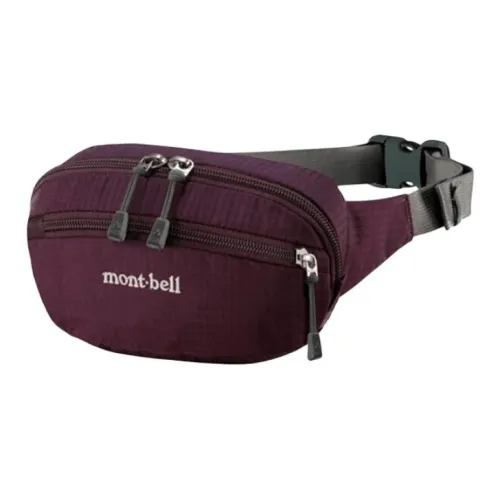 MONTBELL Nylon Fanny Pack Small Size Unisex Rich Purple