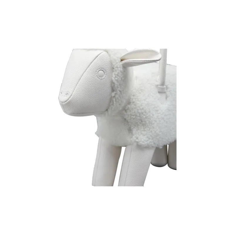 THOM BROWNE· Lambskin Handbag Men's White-4