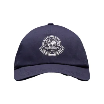 Moncler Cotton Baseball Caps Men's Blue