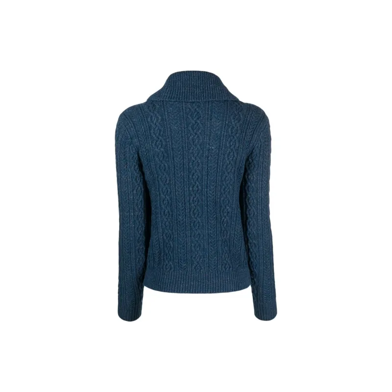 Ralph Lauren Rrl Shawl collar Cable knit Cardigan-1
