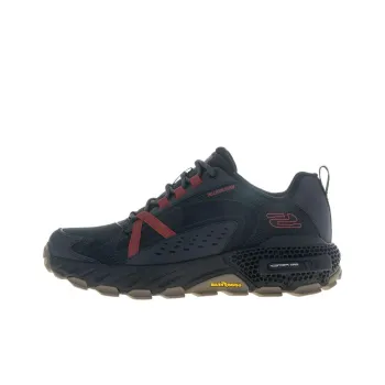 Skechers Max Protect Cushioning Wear-Resistant Low-Top Outdoor Shoes Men's Black