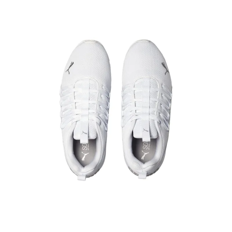 Puma Axelion White Silver-3