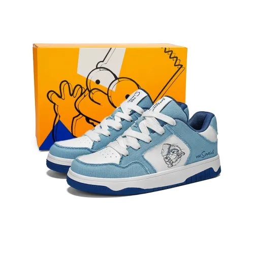 The Simpsons Skateboard Shoes Unisex Low-Top