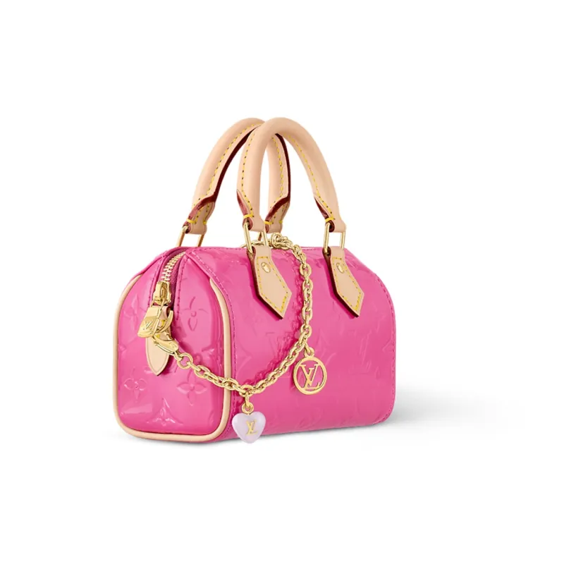 LOUIS VUITTON Nano Speedy Neon Pink-1