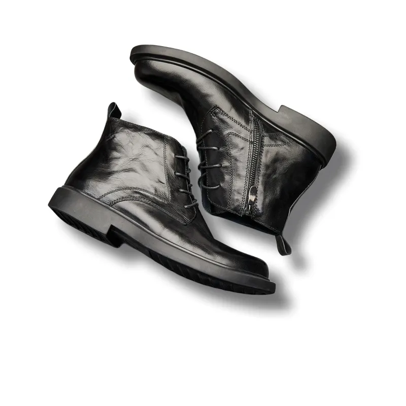Brounvanm Ankle Boots 3CM Men's-4