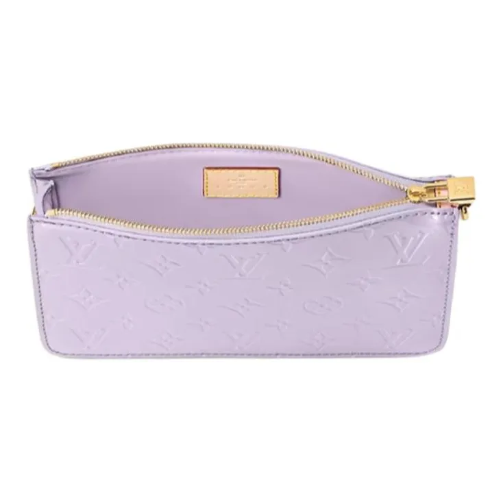 LOUIS VUITTON Lexington Pouch Glossy Lilac-2