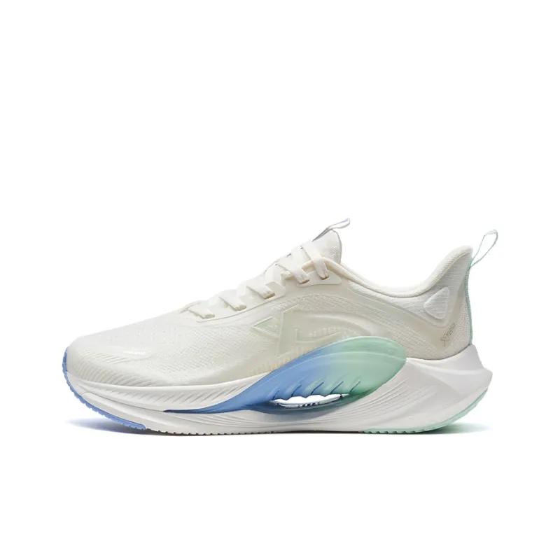 XTEP Hydrogen Wind 7.0 Cushioned Wear Resistant Breathable Lightweight Low Top Casual Running Shoes Women's Mint Breeze-0