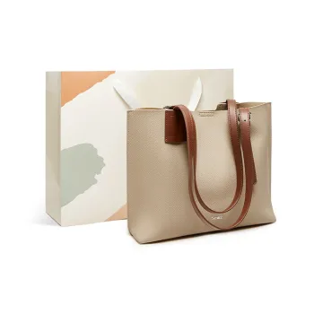 15 MINS Shoulder Bags Cream Apricot & Coffee