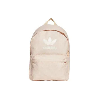 Adidas Originals Recycled Polyester Plain Weave Fabric Backpack Regular Unisex Sand