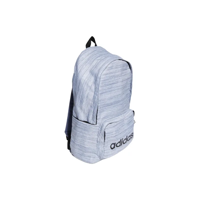 Adidas Recycled Polyester Plain Weave Fabric Backpack Unisex Crew Blue With Core White And Black-1