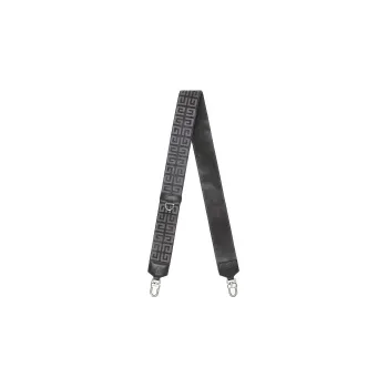 GIVENCHY 4G Fabric Shoulder Strap Bag Strap Women's Black