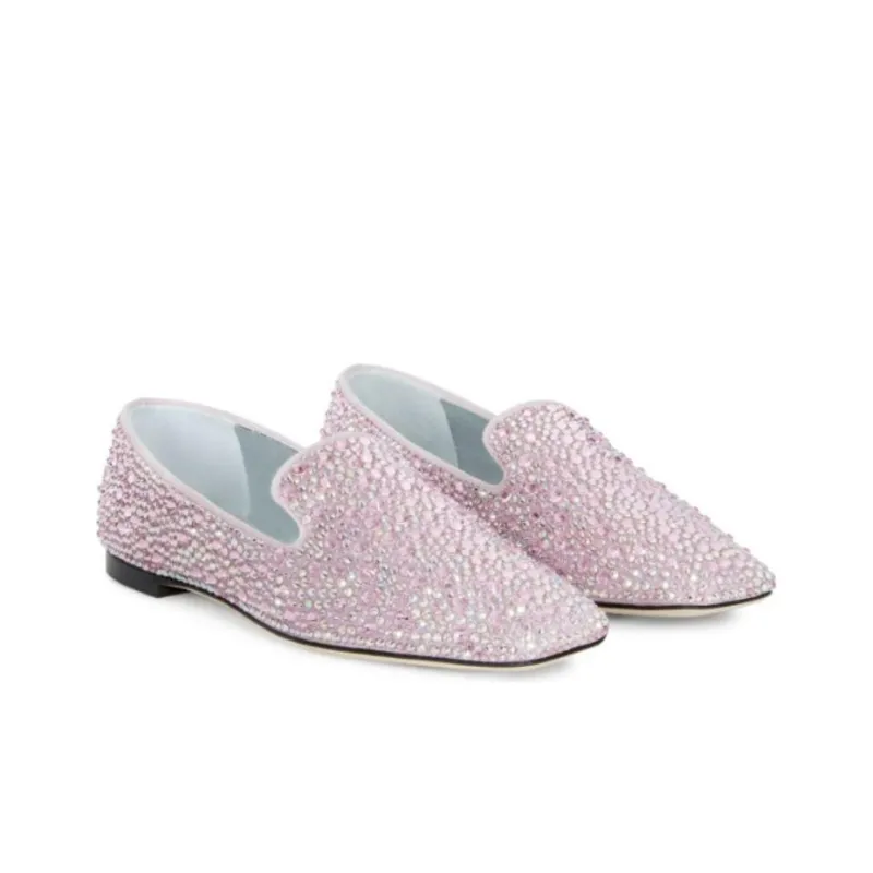 Giuseppe Zanotti Lumineux Crystal-embellished Loafers Women's-2