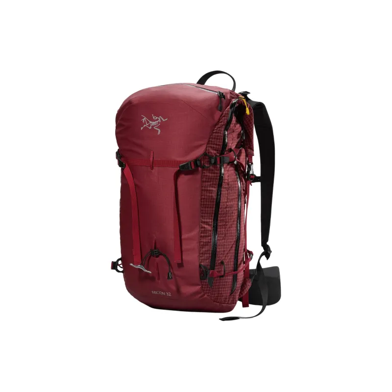 Arcteryx Outdoor Bags Nylon 32L Red Unisex-1