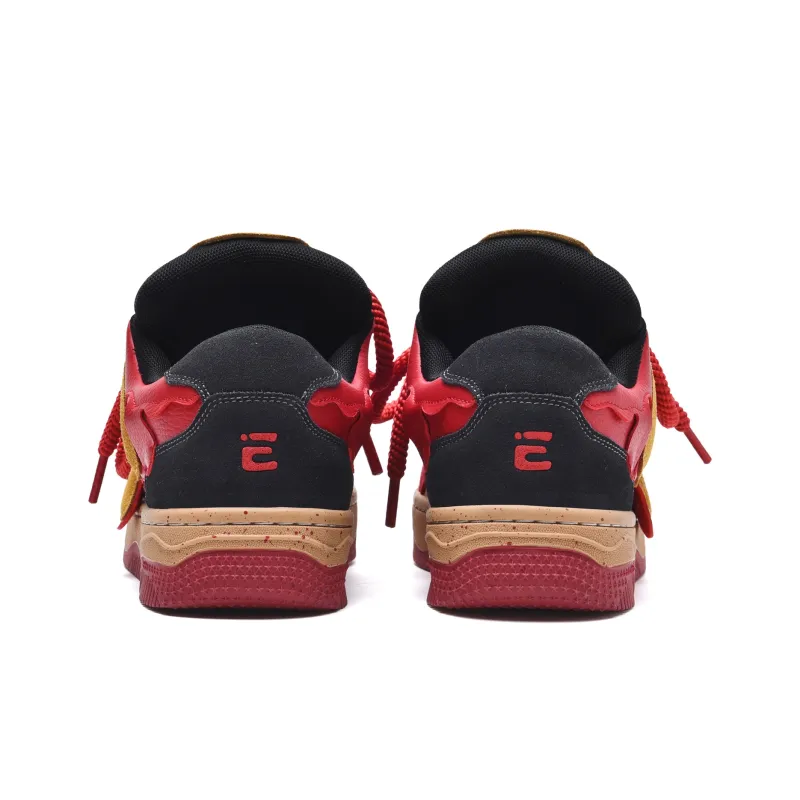EstherShop Anti Slip And Wear Resistant Lightweight Low Top Skateboard Shoes Unisex-4