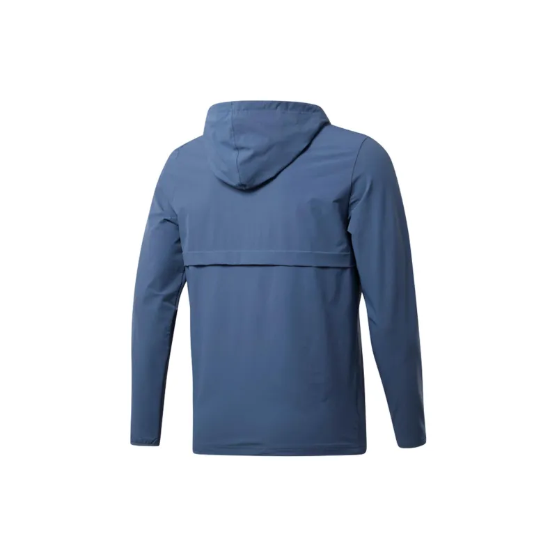 Reebok Ts Perf Fz Hoodie Jackets Coats Men's Blue-1