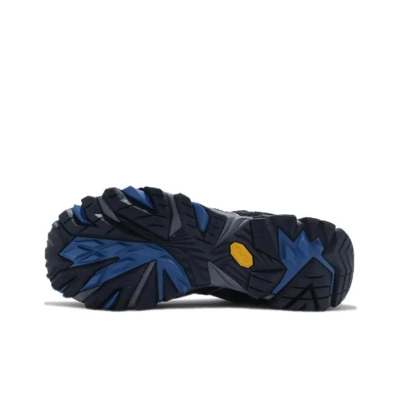 MERRELL Moab FST 2 MID GTX Durable Breathable Mid-Top Outdoor Shoes Men's Black Blue-4
