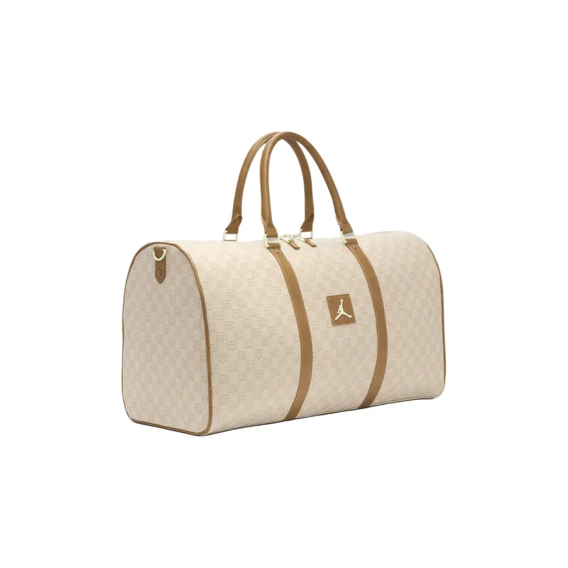 Jordan Polyester One Shoulder Handbag Travel Bag Regular Unisex Coconut Milk-1