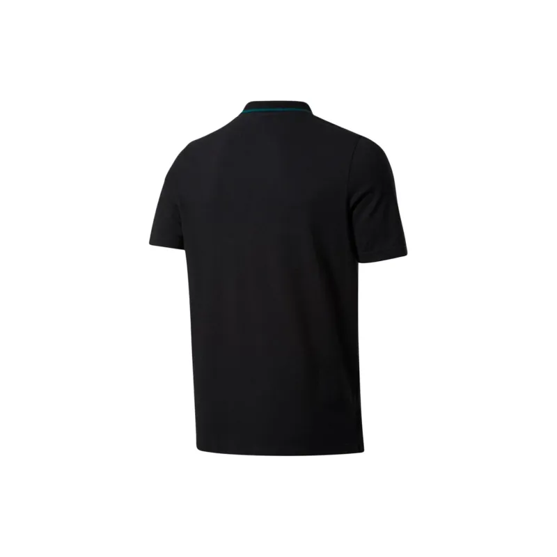Reebok Cl Ts Golf Polo Polo Shirt Men's Black-1