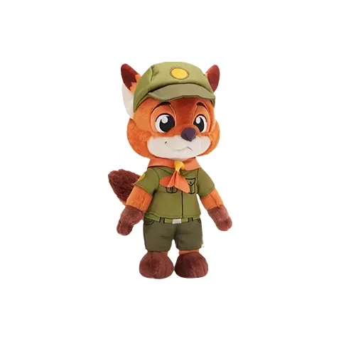 Disney Nick Zootopia Childhood Collection Dolls Plush Doll 20cm High-1