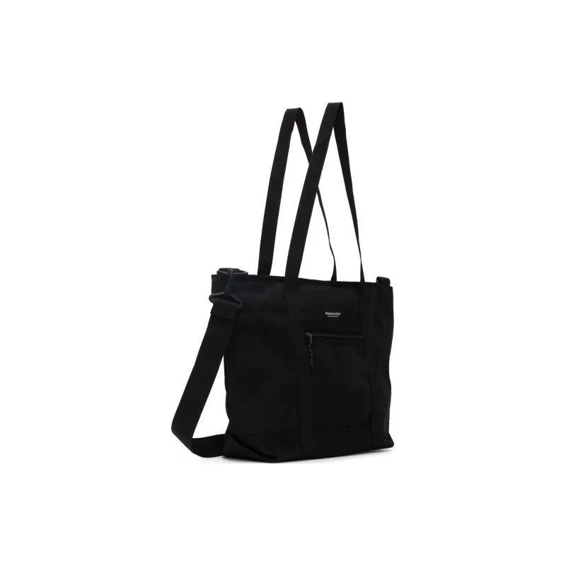 Thisisneverthat Nylon Tote Bag Shopping Bag Crossbody Handbag Unisex Black-1