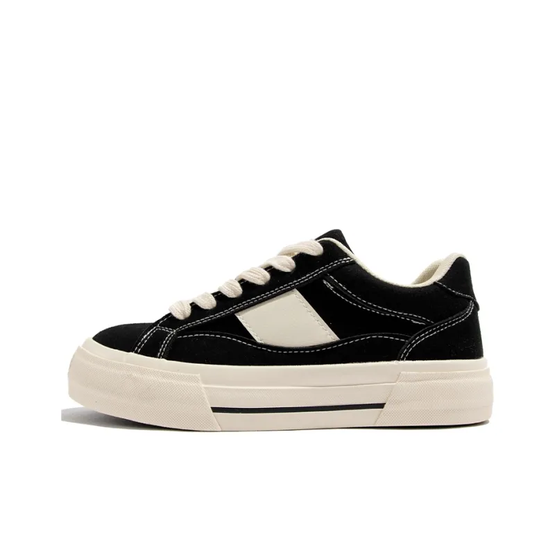 TUOPIN Slip Resistant, Abrasion Resistant, Breathable, Height Increasing Low Top Skateboard Shoes Unisex-0
