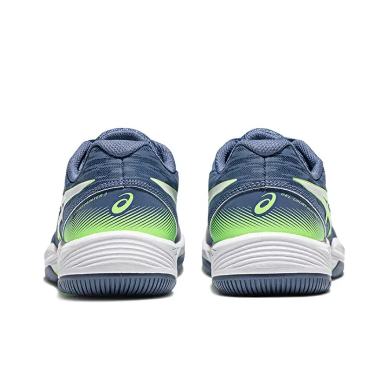Asics Gel Court Hunter 3 Denim Blue Lime Burst-5