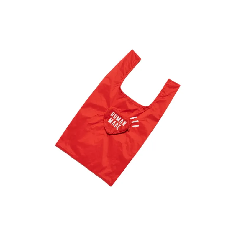 HUMAN MADE Nylon Tote Bag, Shopping Bag, Handbag Trumpets Unisex Red-3
