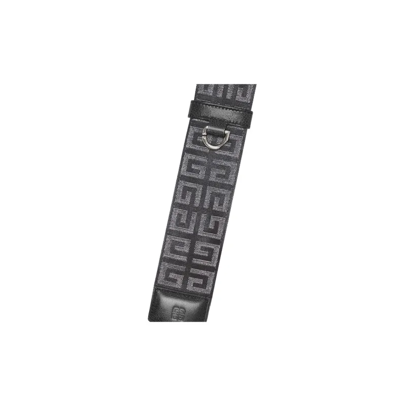 GIVENCHY 4G Fabric Shoulder Strap Bag Strap Women's Black-2