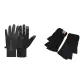 Black Half Finger+Windproof Glove