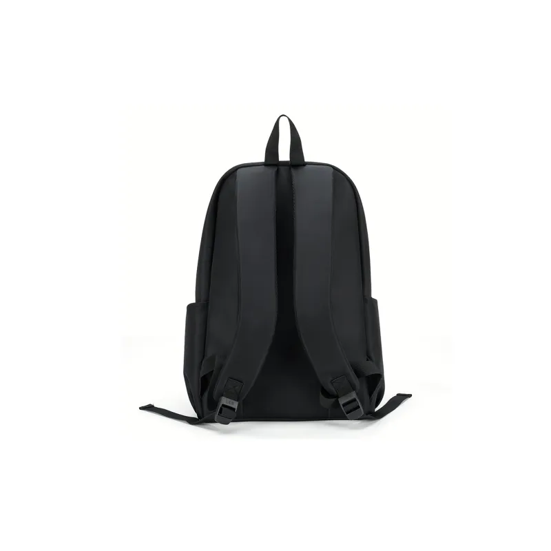 L&M Oxford Backpack Regular Unisex Black/Gray-9